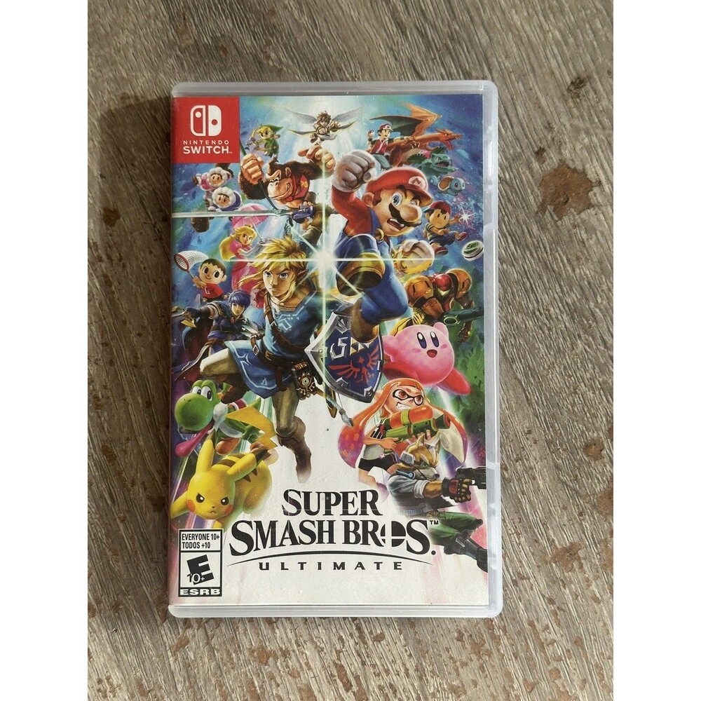 Super Smash Bros. Ultimate (Nintendo Switch, 2018) CASE only